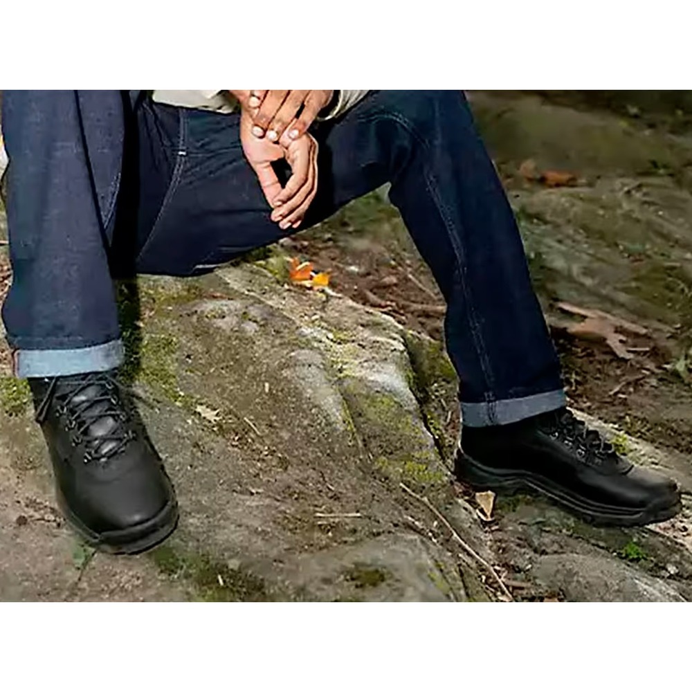 Timberland Men's White Ledge Waterproof Hiking Boot in Black‎ Size  8.5M